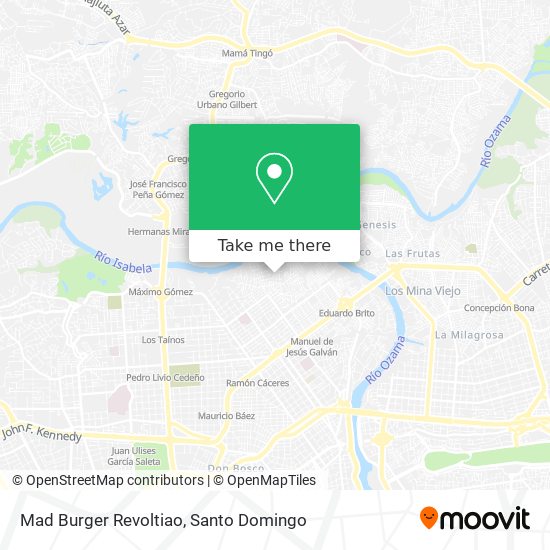 Mapa de Mad Burger Revoltiao