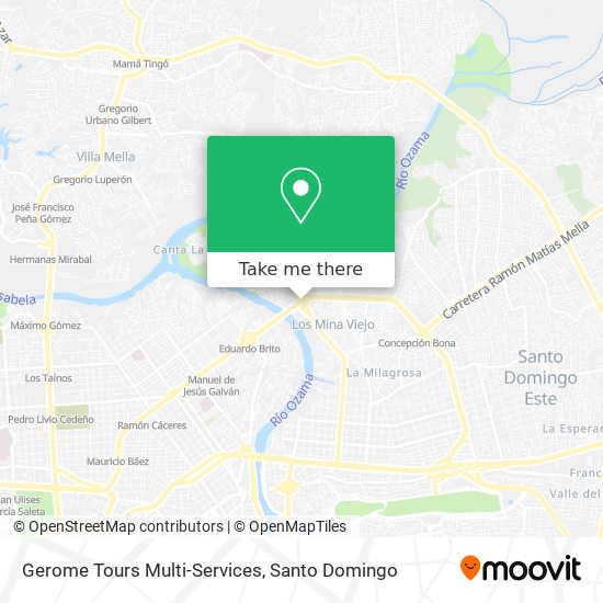Gerome Tours Multi-Services map