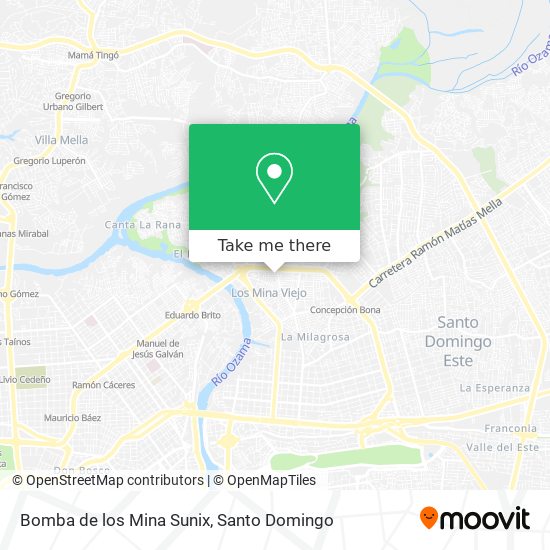 Bomba de los Mina Sunix map