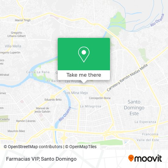 Farmacias VIP map