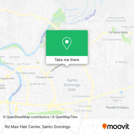 Rd Max Hair Center map