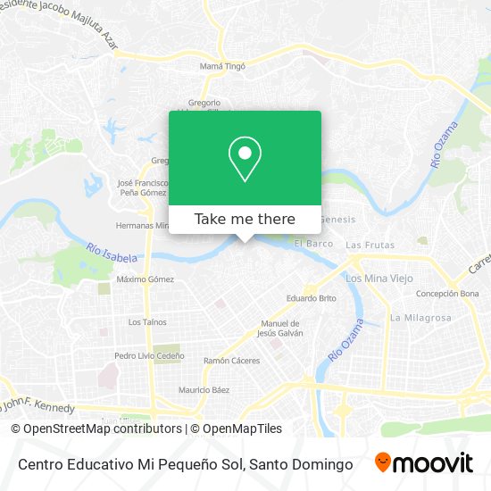 Centro Educativo Mi Pequeño Sol map