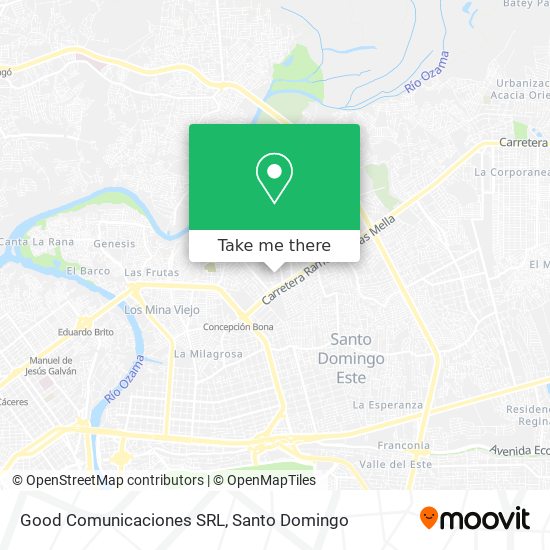 Good Comunicaciones SRL map