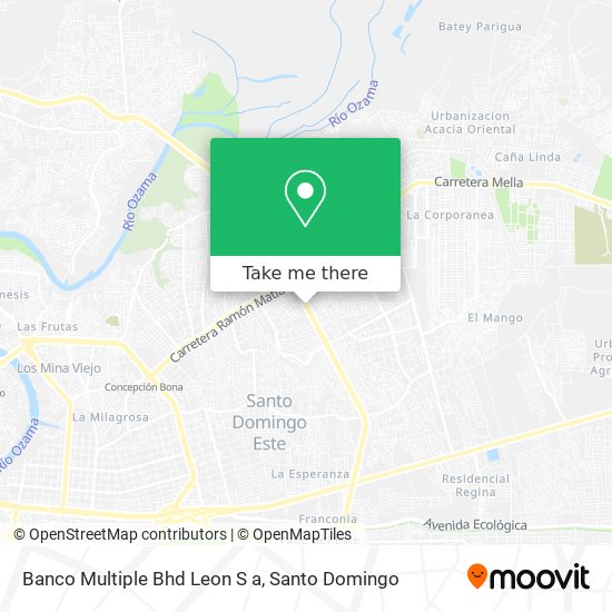 Banco Multiple Bhd Leon S a map