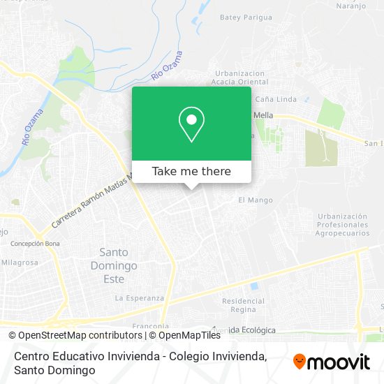 Centro Educativo Invivienda - Colegio Invivienda map