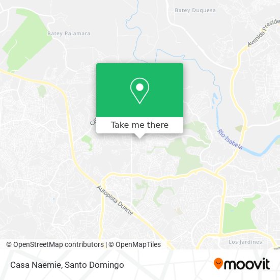 Mapa de Casa Naemie