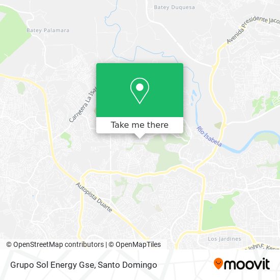 Grupo Sol Energy Gse map