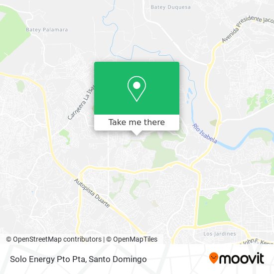 Solo Energy Pto Pta map