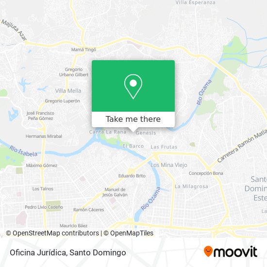 Oficina Jurídica map