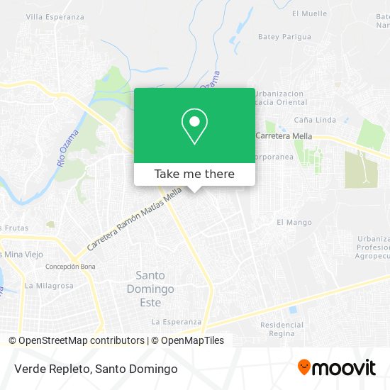 Verde Repleto map