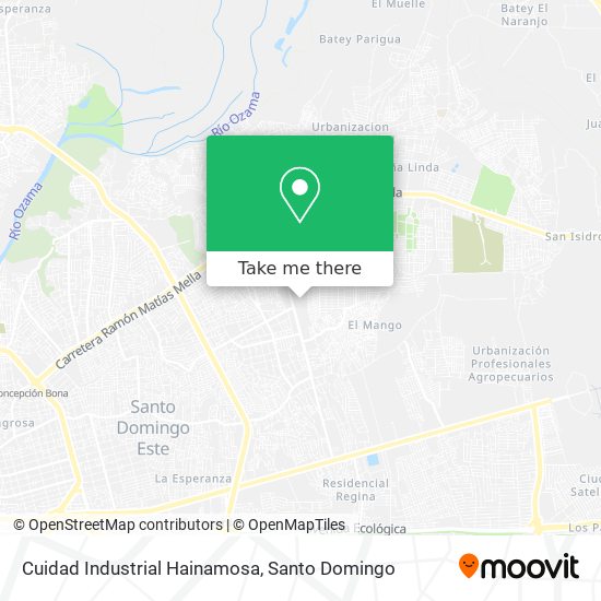 Cuidad Industrial Hainamosa map