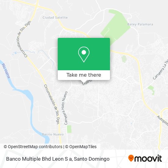 Banco Multiple Bhd Leon S a map