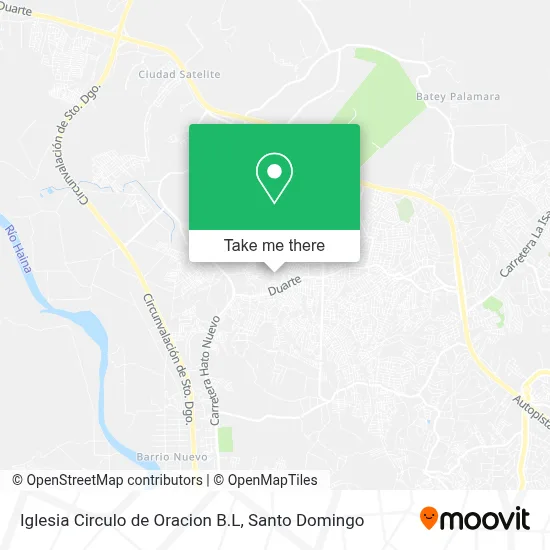 Iglesia Circulo de Oracion B.L map