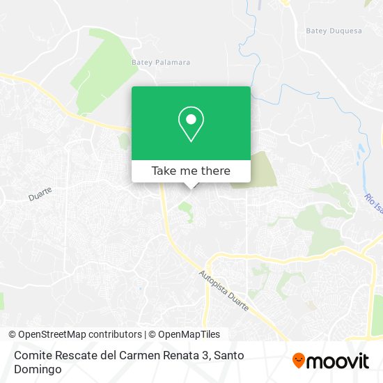 Mapa de Comite Rescate del Carmen Renata 3