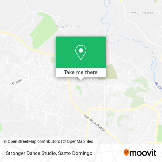 Stronger Dance Studio map