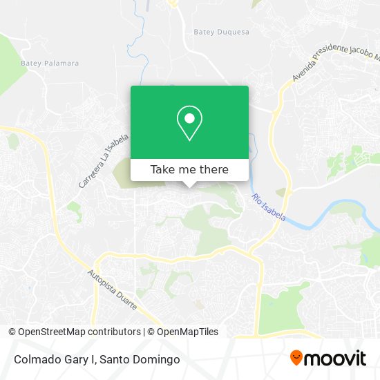 Colmado Gary I map