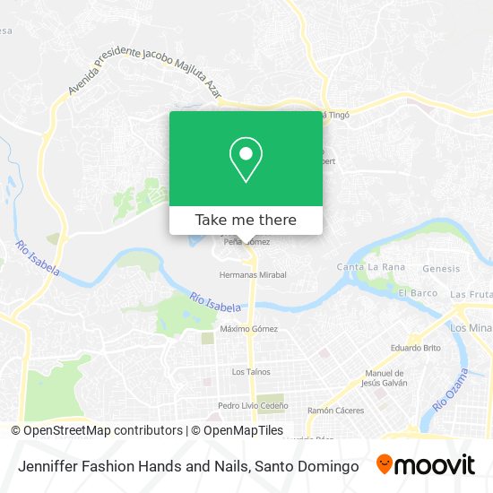 Jenniffer Fashion Hands and Nails map