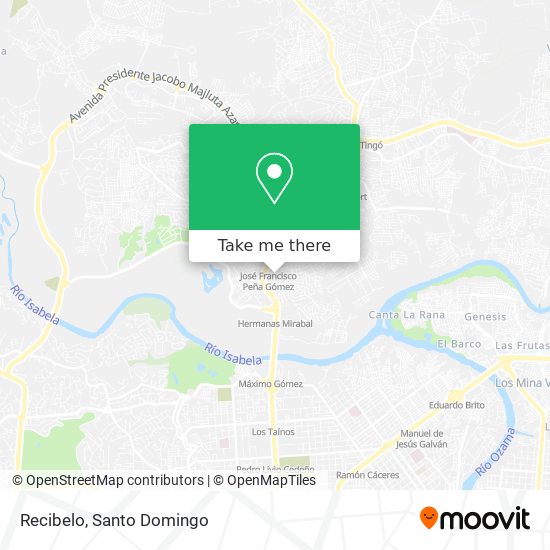 Recibelo map