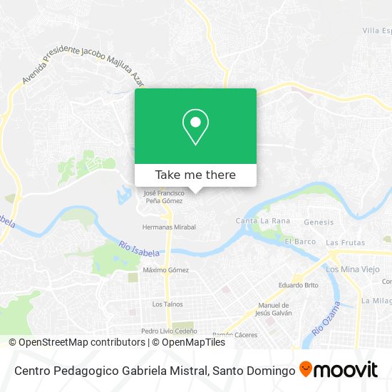 Mapa de Centro Pedagogico Gabriela Mistral