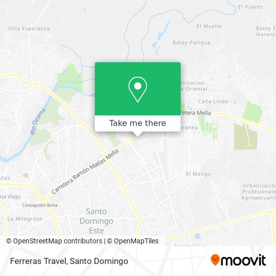 Ferreras Travel map