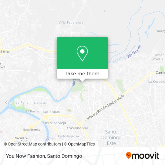 Mapa de You Now Fashion