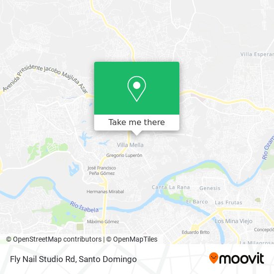 Fly Nail Studio Rd map