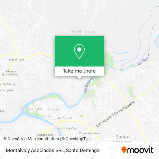 Montalvo y Asociados SRL map