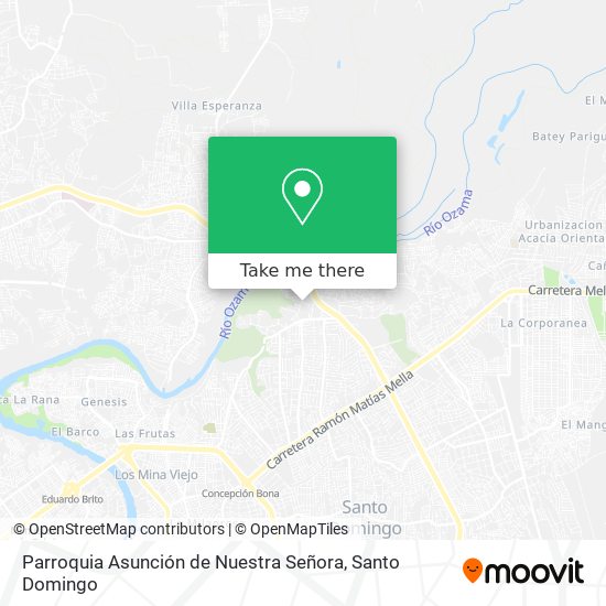 Mapa de Parroquia Asunción de Nuestra Señora