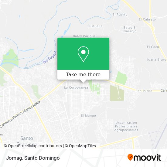Jomag map
