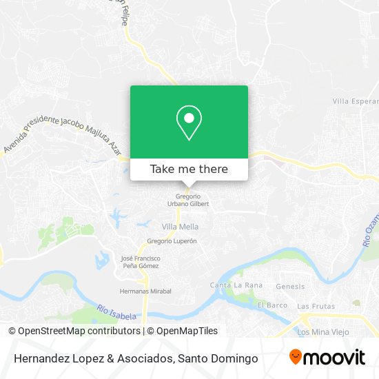 Hernandez Lopez & Asociados map