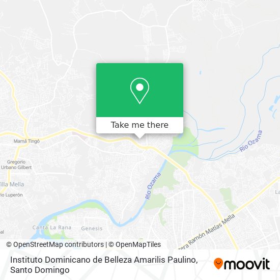 Instituto Dominicano de Belleza Amarilis Paulino map