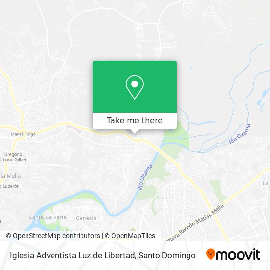 Iglesia Adventista Luz de Libertad map
