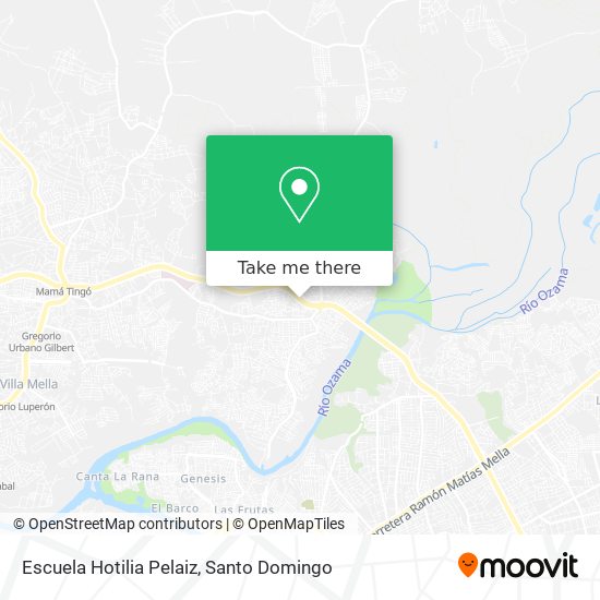 Mapa de Escuela Hotilia Pelaiz