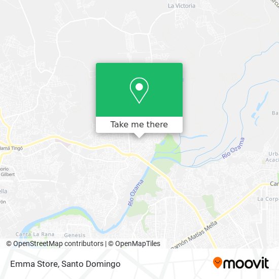 Emma Store map