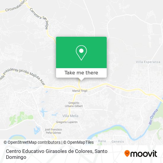 Centro Educativo Girasoles de Colores map
