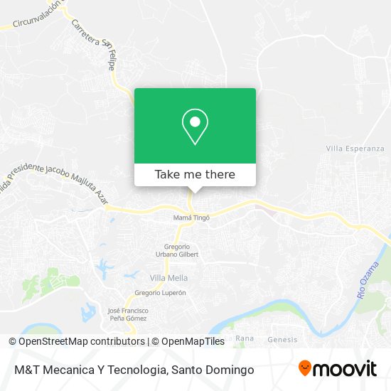 M&T Mecanica Y Tecnologia map