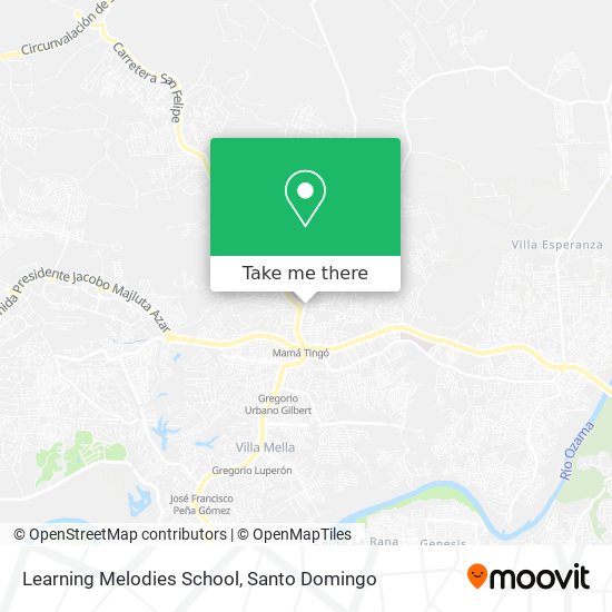 Learning Melodies School map