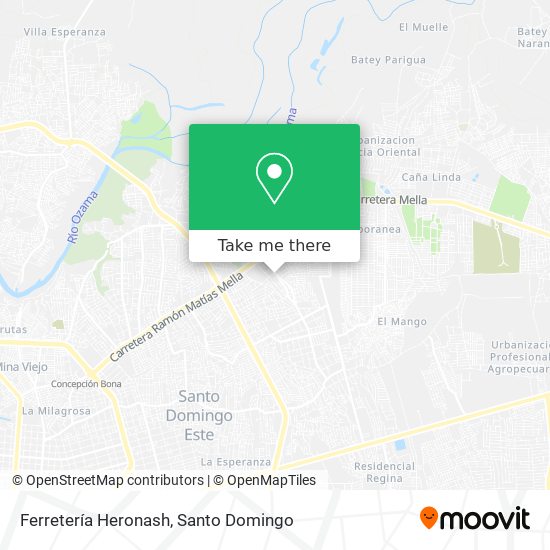 Ferretería Heronash map
