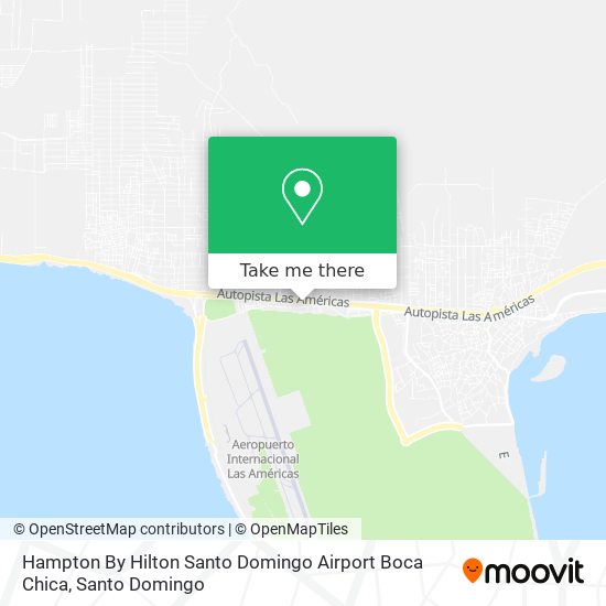 Hampton By Hilton Santo Domingo Airport Boca Chica map