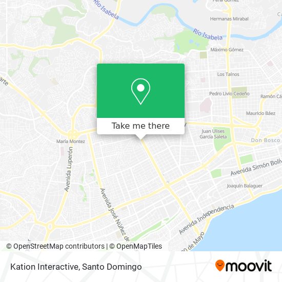 Kation Interactive map