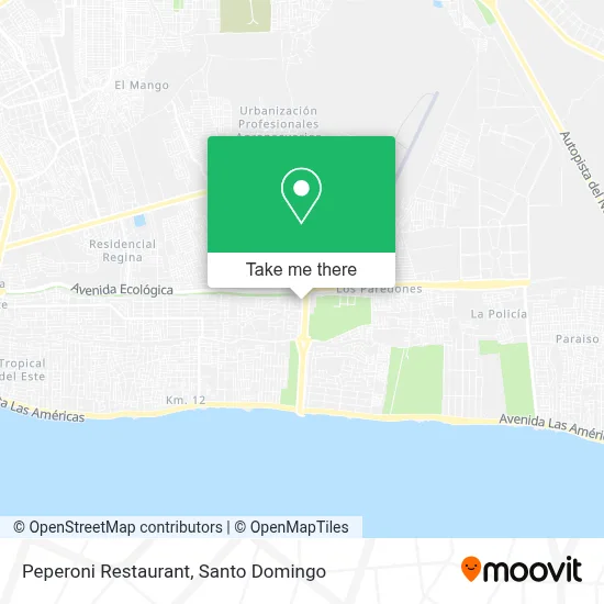Peperoni Restaurant map