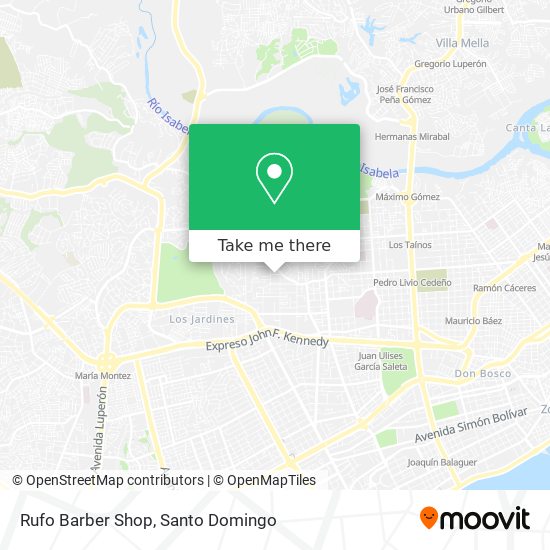 Rufo Barber Shop map