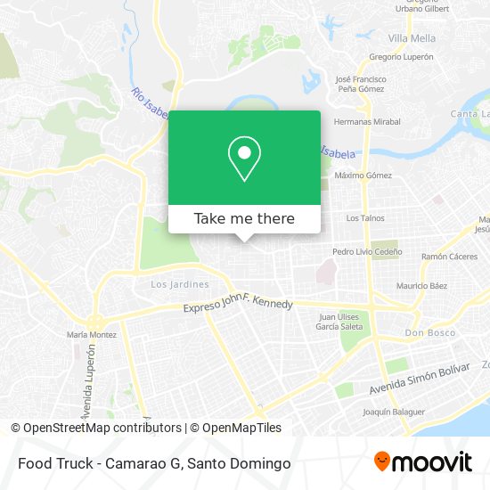 Food Truck - Camarao G map