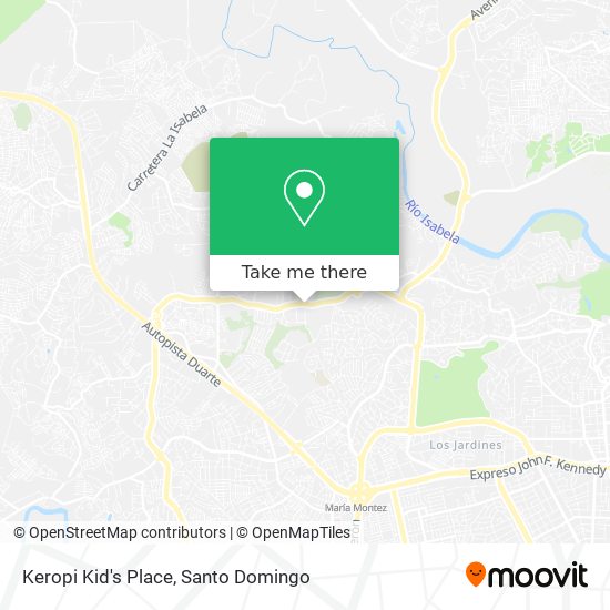 Keropi Kid's Place map