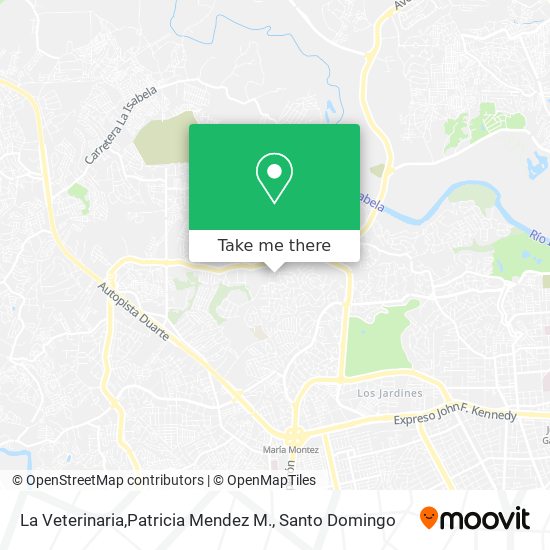 Mapa de La Veterinaria,Patricia Mendez M.