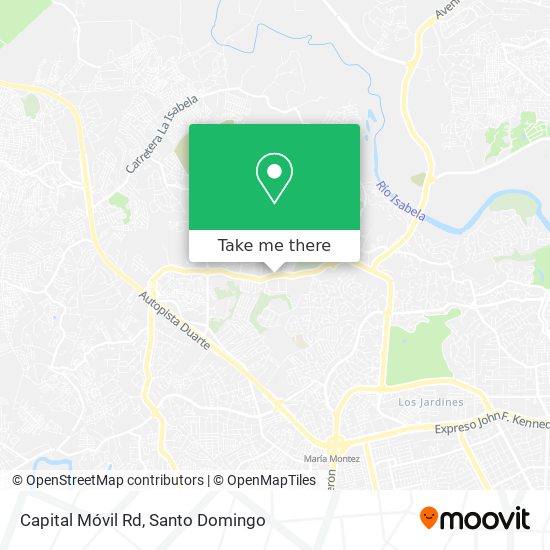 Capital Móvil Rd map
