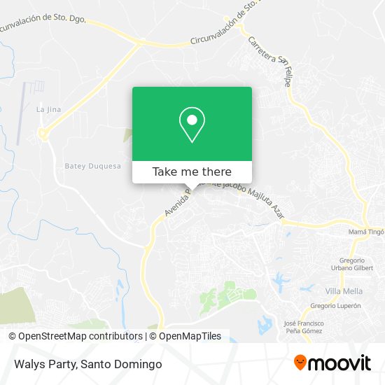 Walys Party map