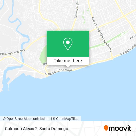 Colmado Alexis 2 map