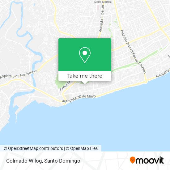 Mapa de Colmado Wilog