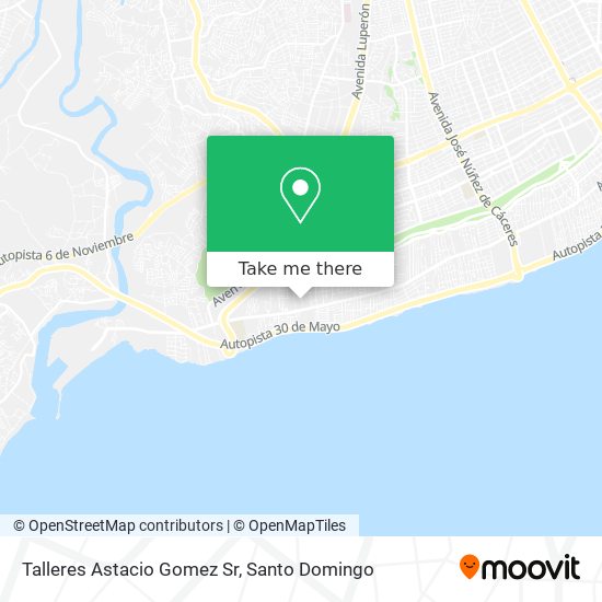 Talleres Astacio Gomez Sr map